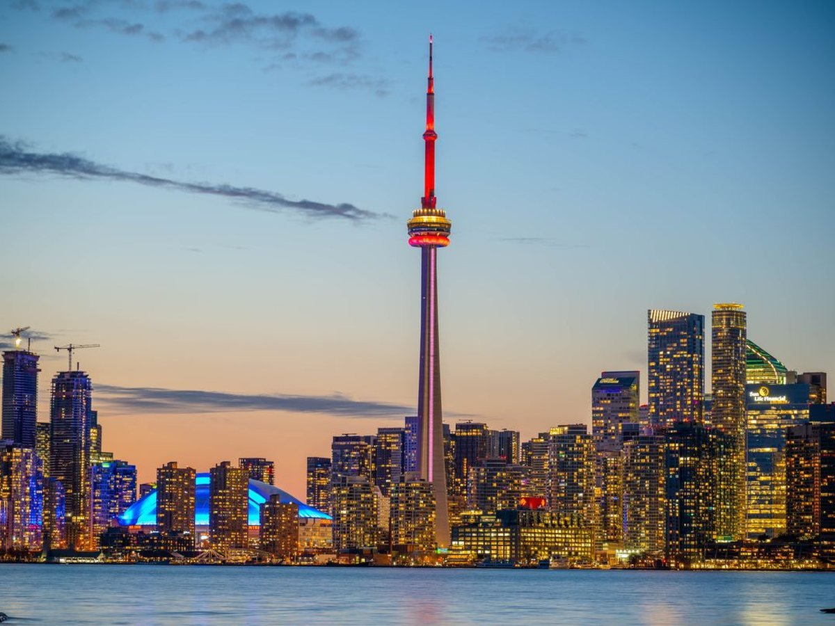 View of downtown Toronto
